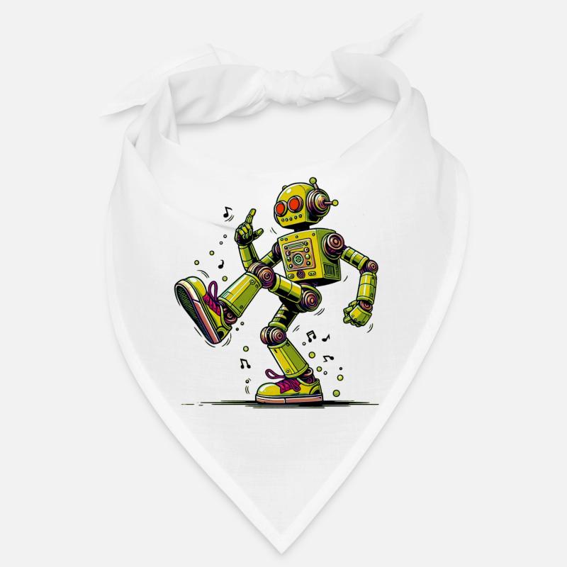 Extraterrestrial alien robot dances Bandana
