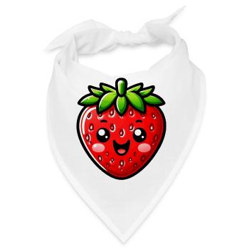 Erdbeeren Erdbeeren - Bandana - Weiß - Vorne