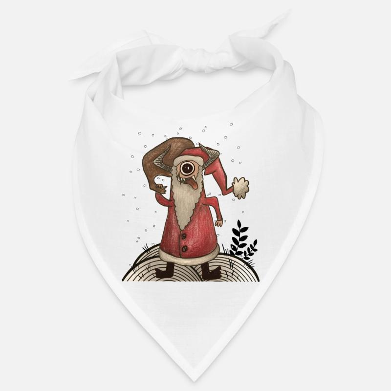 Drôle de Père Noël Monstre Bandana