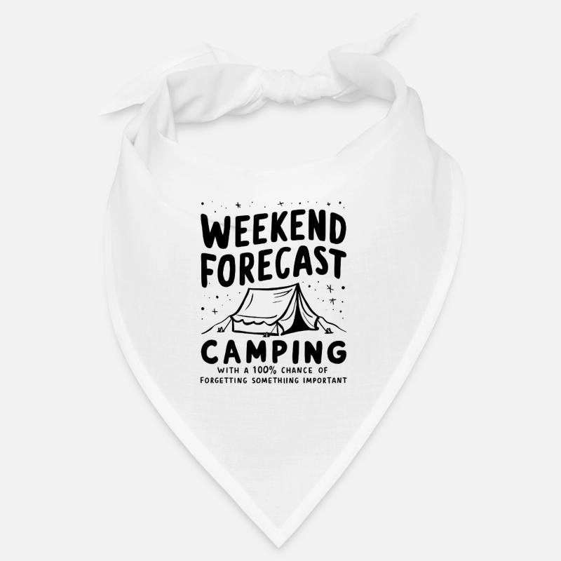Prévisions de camping pour le week-end Bandana