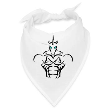 Alpha maiden Deluxe - Bandana - Weiß - Vorne