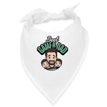The Original Gaming Dad - Bandana - Weiß - Vorne