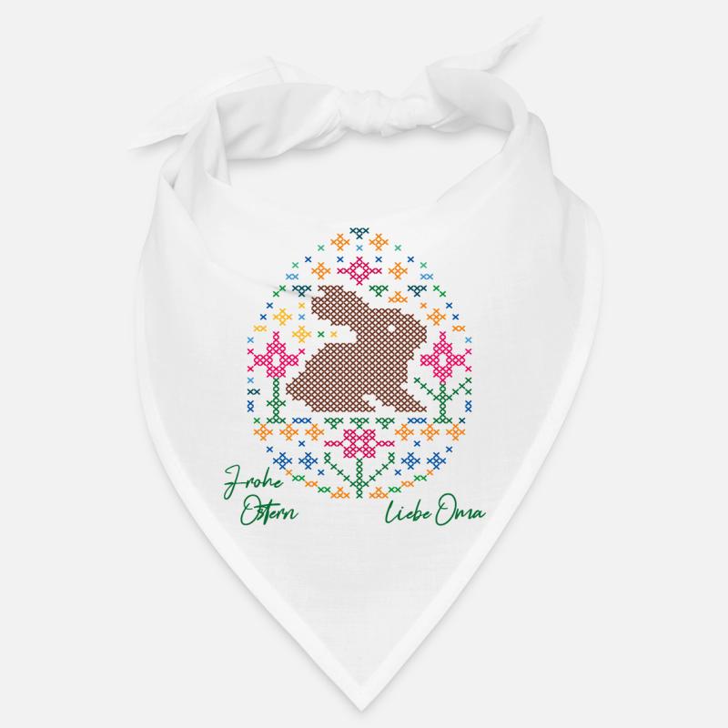 Easter egg and Easter bunny Bandana