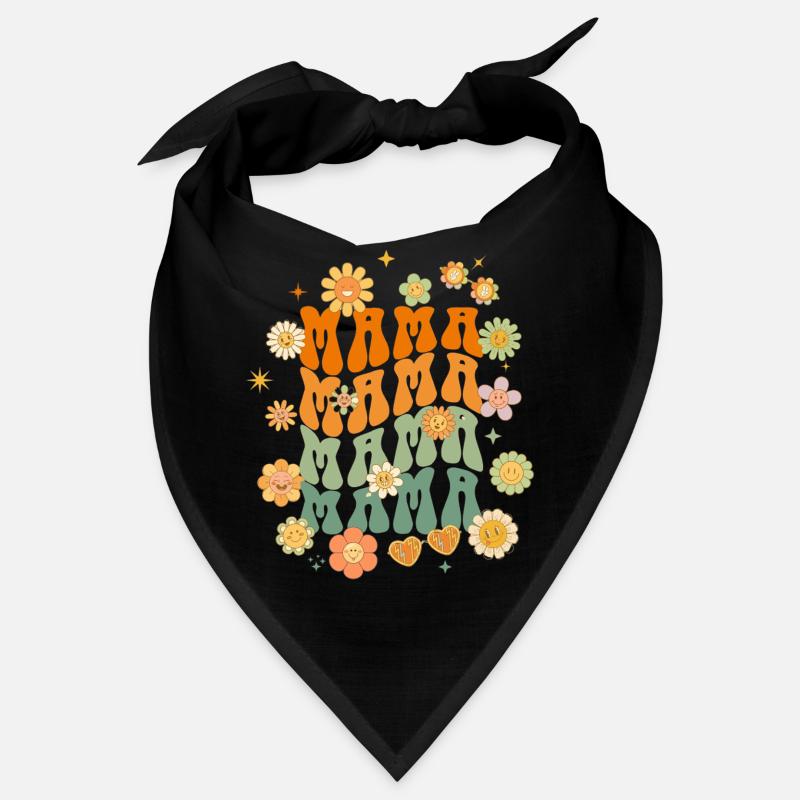 Mama Groovy - coloré et joyeux Bandana