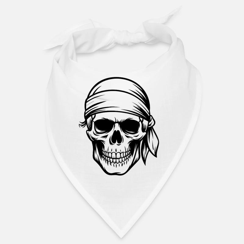 Crâne de pirate Bandana