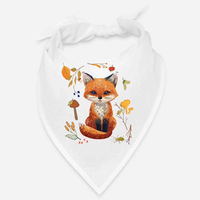 Fuchs im Wald Bandana