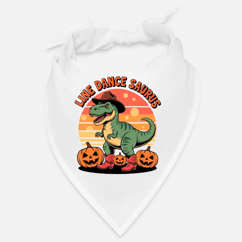 LineDance Saurus Halloween Bandana