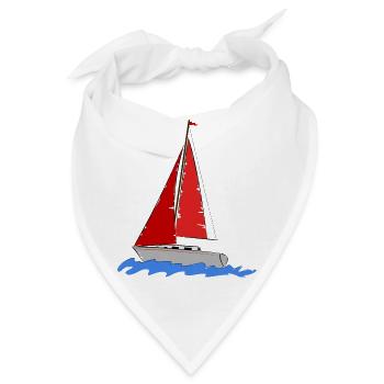 Segler - Bandana - Weiß - Vorne