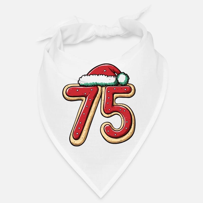 75 Numéro Biscuit Noël Bandana