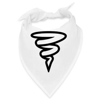 Tornado - Bandana - Weiß - Vorne