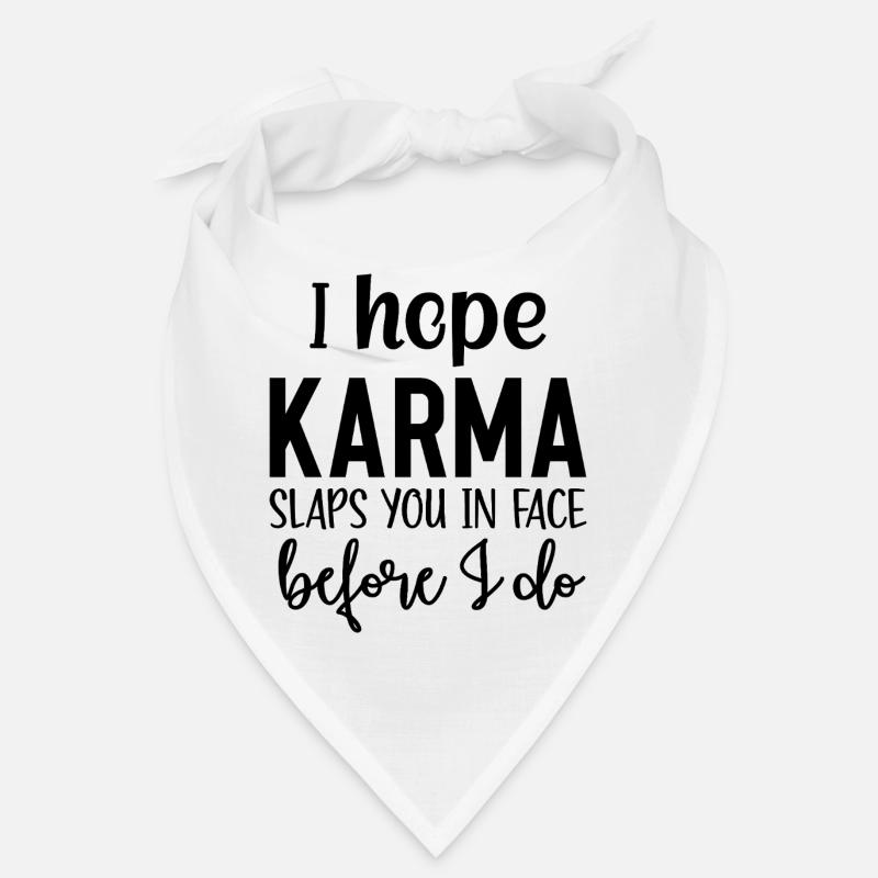karma - Bandana - blanc