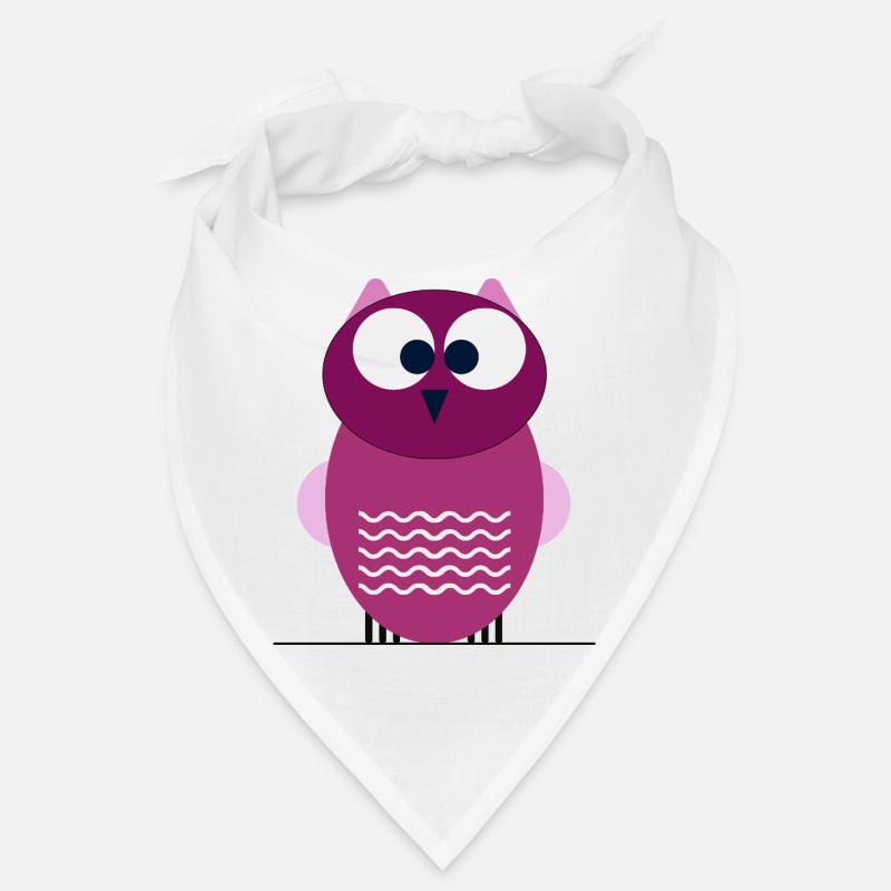 Hibou de la forêt pourpre Bandana