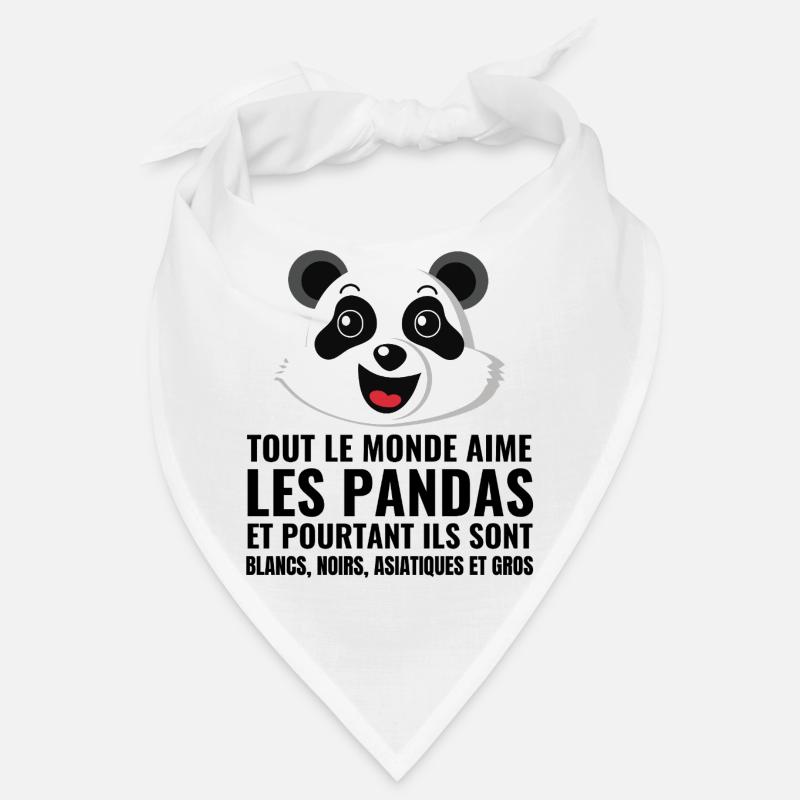 panda, diversity, love Bandana