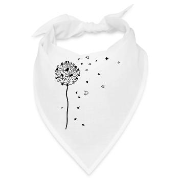 bella AMORElia - Das Original by heavenlygoods - Bandana - Weiß - Vorne