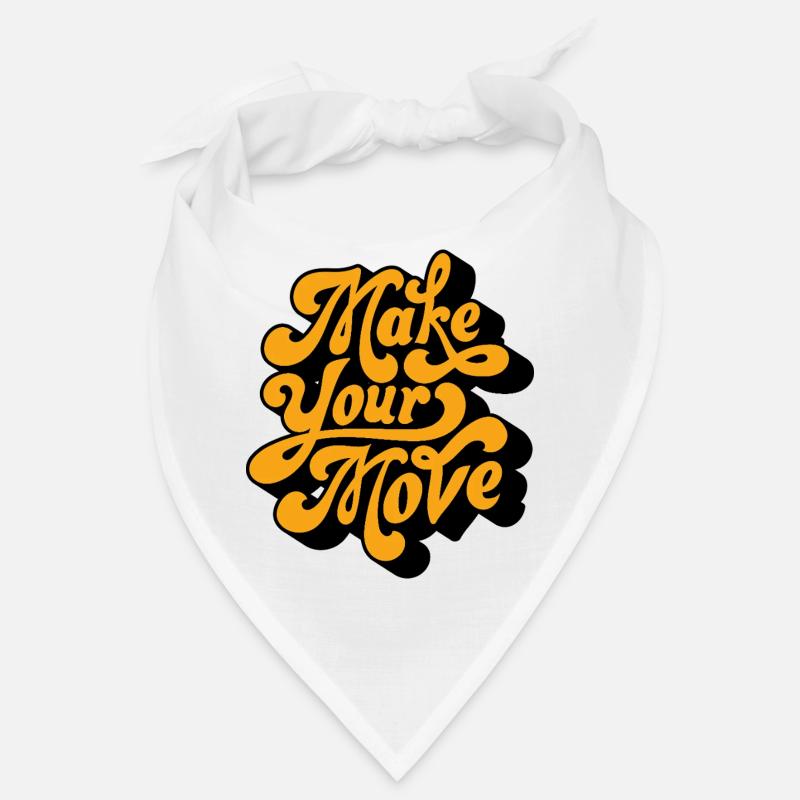 Make Your Move Retro-Skript Bandana