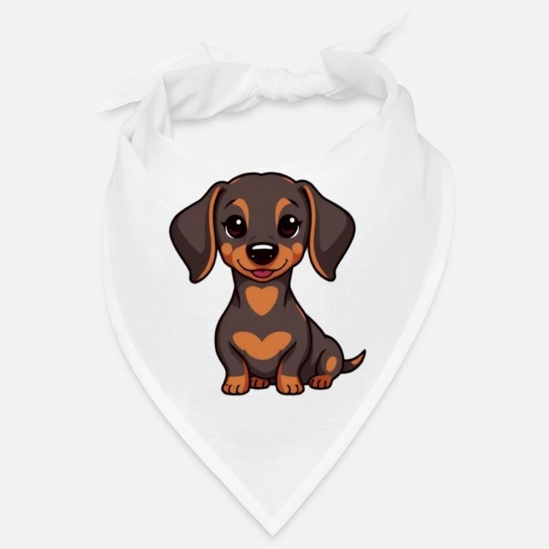 Bébé teckel Bandana