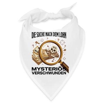 Die Suche Nach Dem Lohn - Bandana - Weiß - Vorne