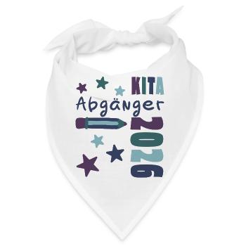 KITA Abgänger 2026 - Bandana - Weiß - Vorne
