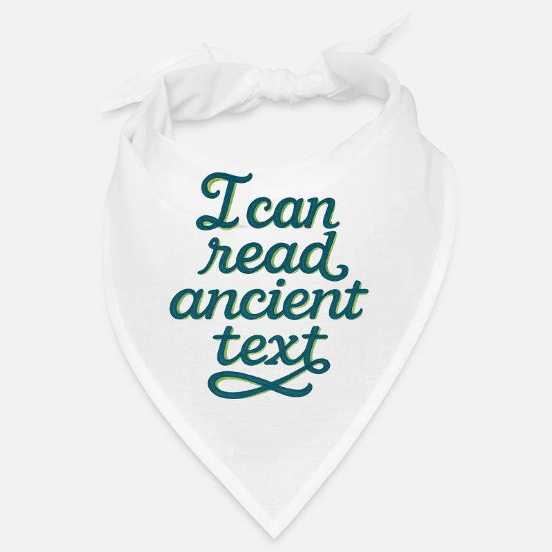 Antikes Script Tee Bandana