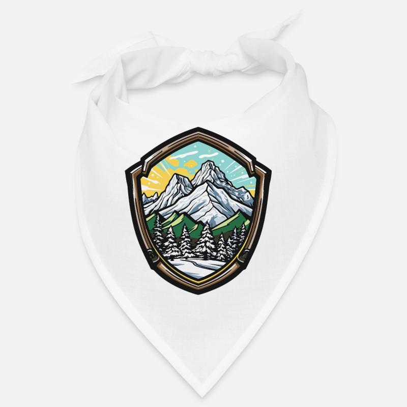 Alpine Mountains Bandana
