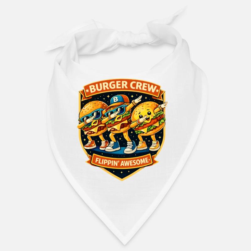 Burger Crew Flippin' Awesome - Dabbing Dab Dance Bandana