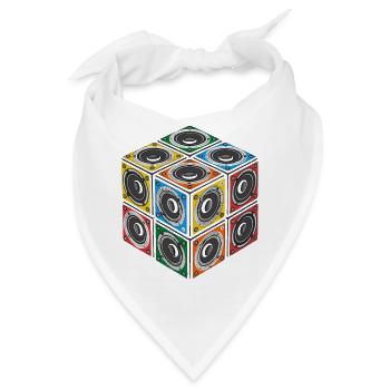 Cube Sound - Bandana - Weiß - Vorne