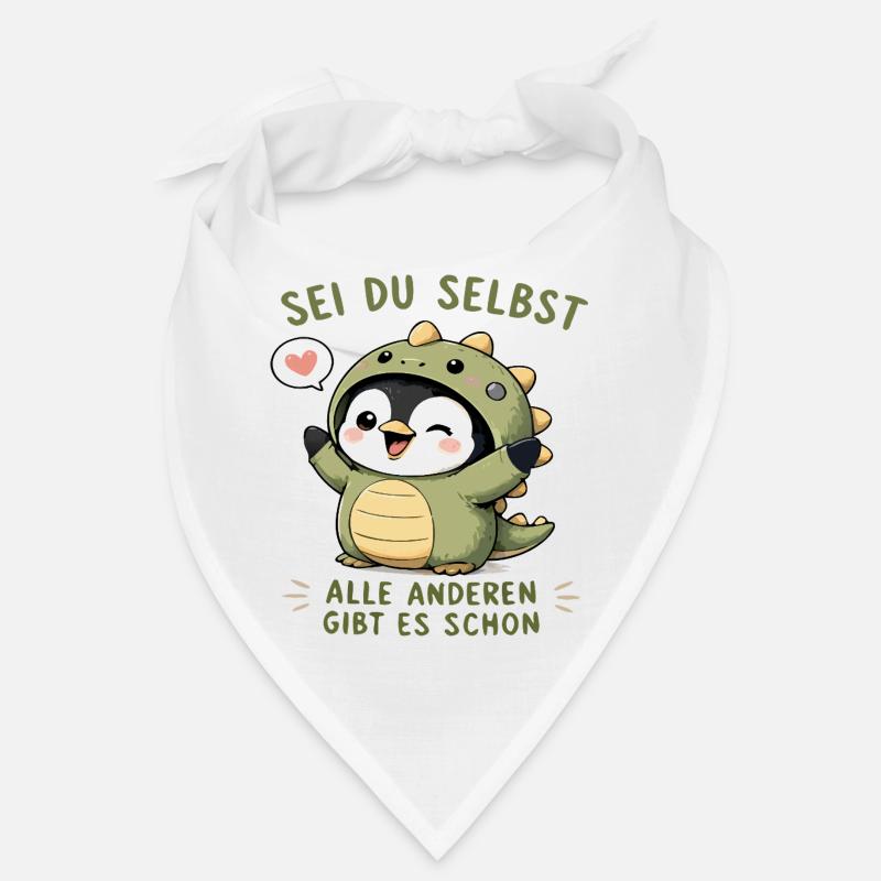 Sei du selbst - Pinguin Bandana
