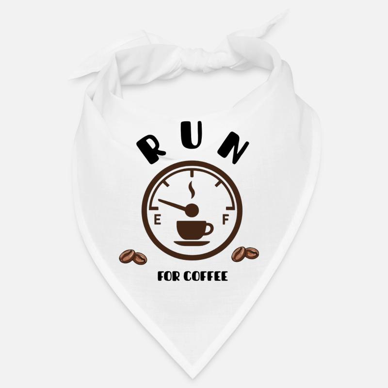 Coffee Pointer Dial Design Bandana