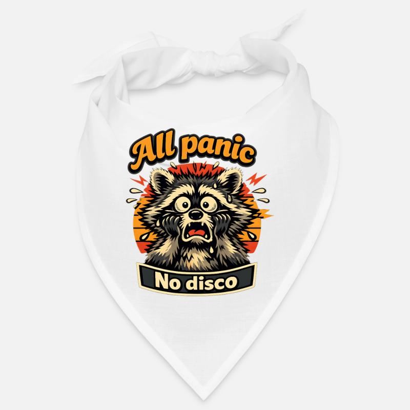 Toute panique Pas de raton laveur disco Bandana