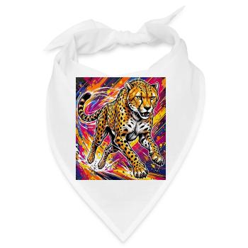 Gepard - Bandana - Weiß - Vorne