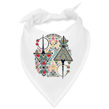 Juwelen von Kabylien - Bandana - Weiß - Vorne