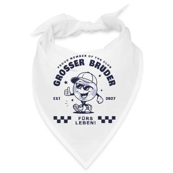 Großer Bruder 2027 - Bandana - Weiß - Vorne