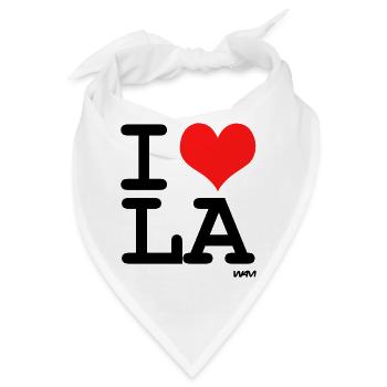 la - Bandana - Weiß - Vorne