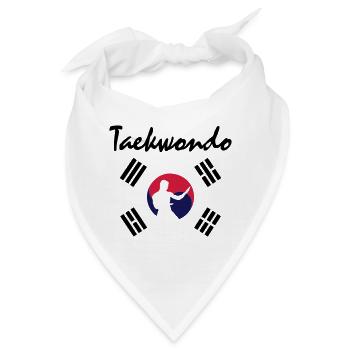 taekwondo_5 - Bandana - Weiß - Vorne
