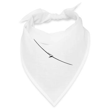Segelflugzeug - Bandana - Weiß - Vorne