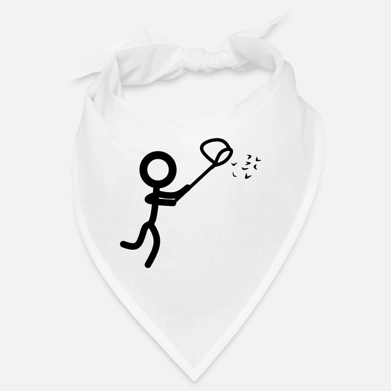 attraper Stickman - Bandana - blanc