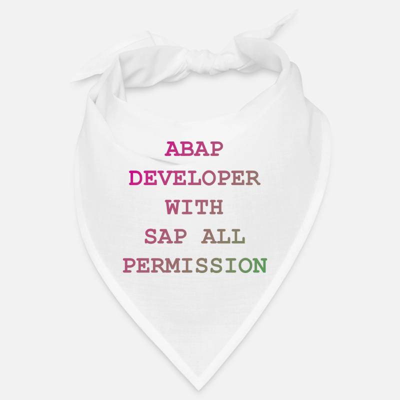 ABAP SAP Developer! Geschenkidee Bandana