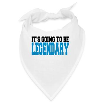 it's going to be legendary II 2c - Bandana - Weiß - Vorne