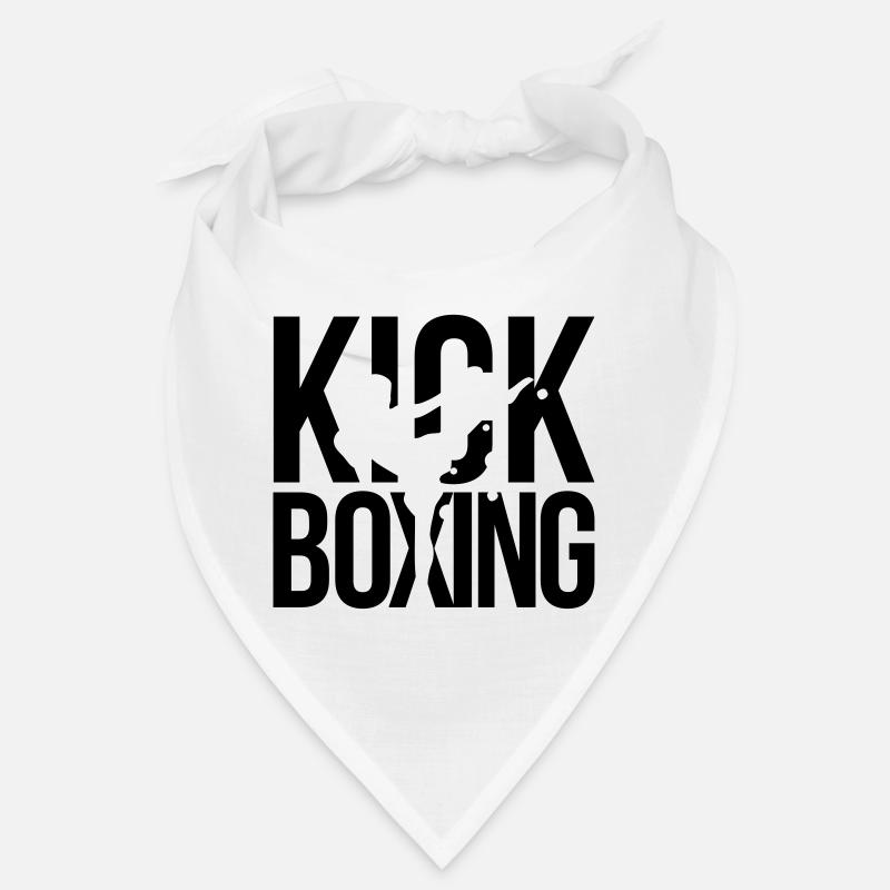 kick boxing kickboxen - Bandana - Weiß
