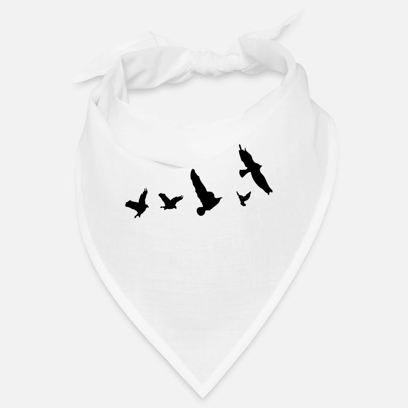 Oiseaux volant colombe Bandana