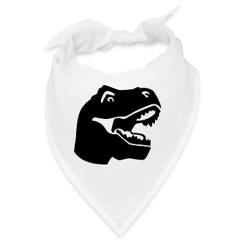 T-Rex - Bandana - Weiß - Vorne