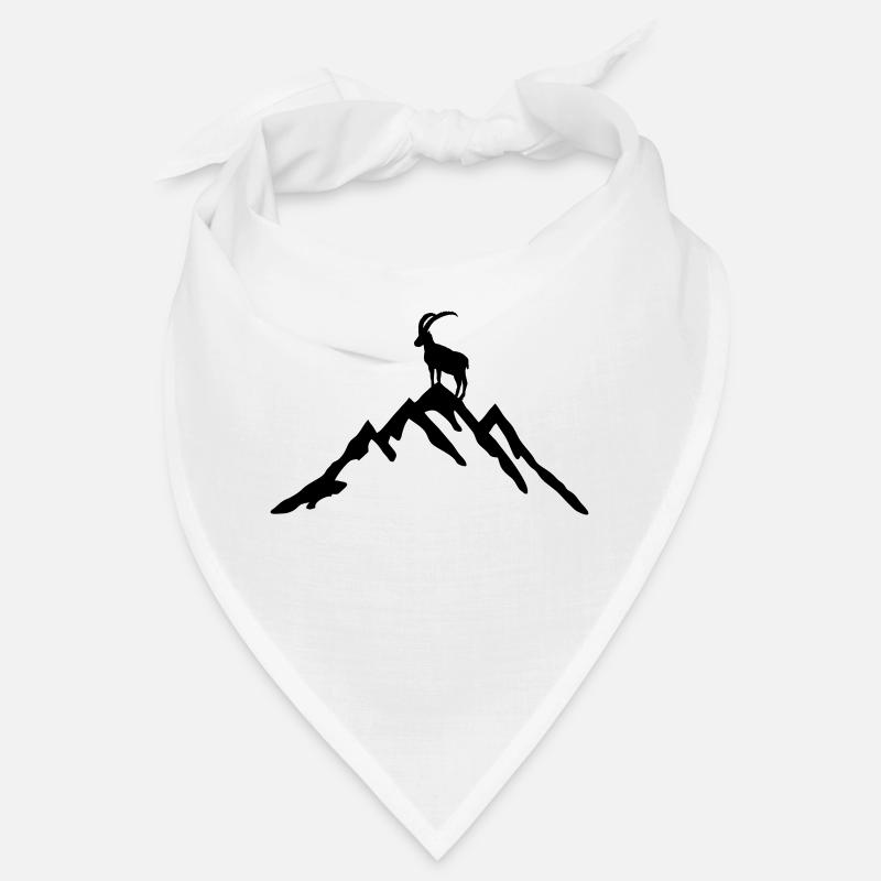 Mountain and Ibex Bandana