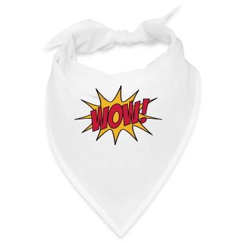 WOW! - Bandana - Weiß - Vorne