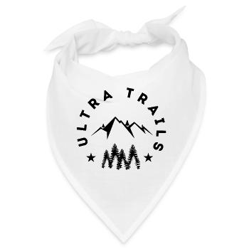Ultra Trails - Bandana - Weiß - Vorne