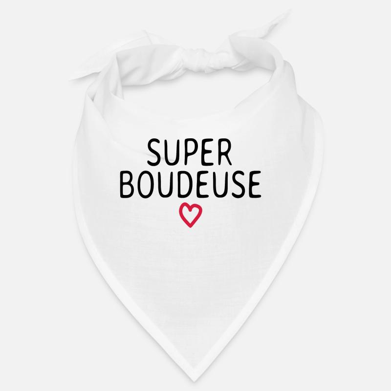 Super boudeuse - Bandana - blanc