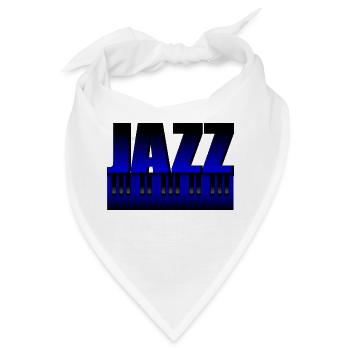 blue Jazz - Bandana - Weiß - Vorne