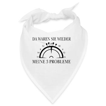 Darts Dart - Bandana - Weiß - Vorne