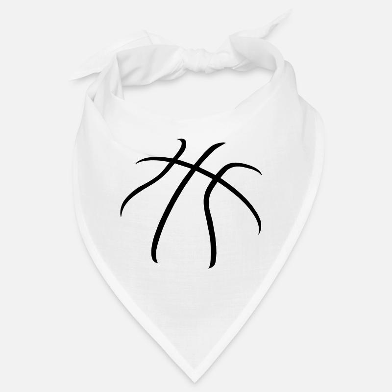 basket - Bandana - Weiß
