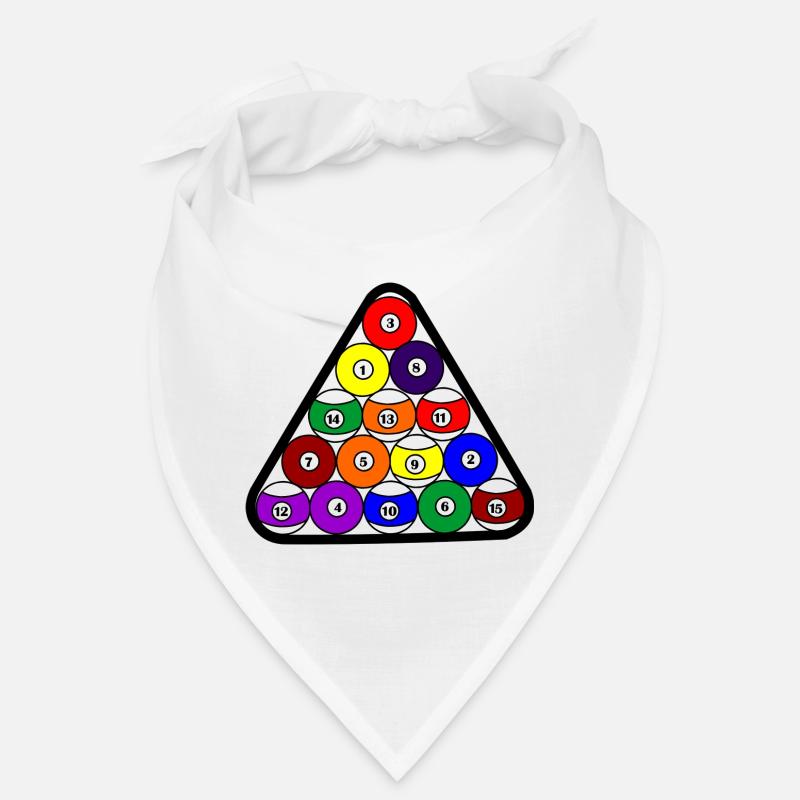 Snookerbälle für Snookerschläger oder Lüge Bandana