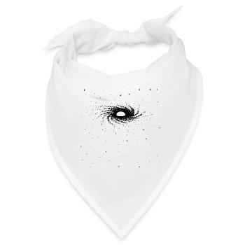 Universum Galaxie Milchstraße - Bandana - Weiß - Vorne
